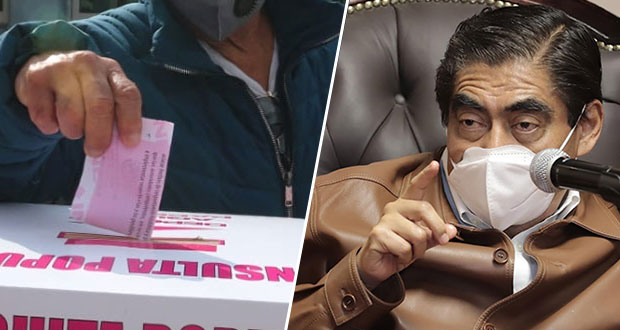 Barbosa espera que en Puebla la consulta de revocación sea “respetuosa”
