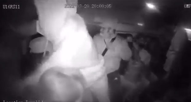 Captan en video intento de asalto en ruta S11 de Coronango