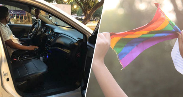 Contra la homofobia en Puebla, crean taxis para la población LGBT