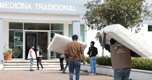 Dan colchones para medicina tradicional en hospitales regionales