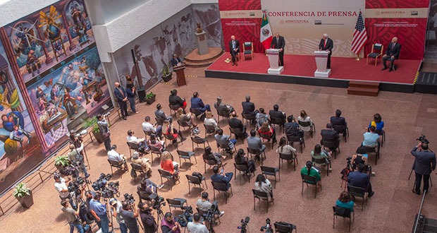 En 3 años, comercio agrario entre México y EU crece 35%, destaca AMLO