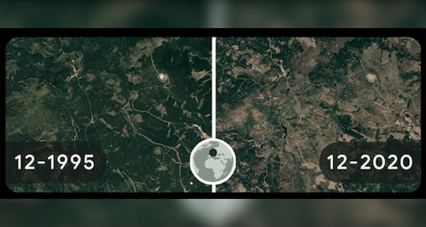 En Día de la Tierra, Google exhibe impacto de cambio climático