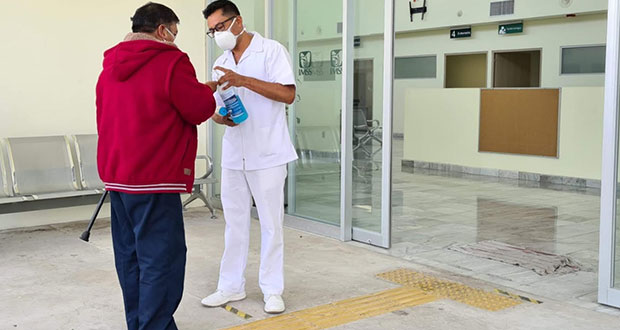 Exhorta IMSS de Puebla a seguir medidas y evitar contagios de Covid