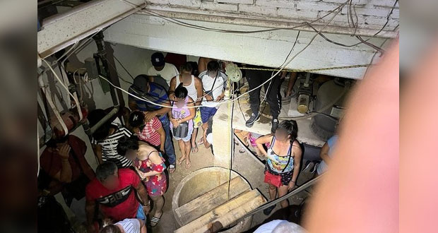 Grupo Beta de INM rescata a niño y tres adultos cubanos en Río Bravo