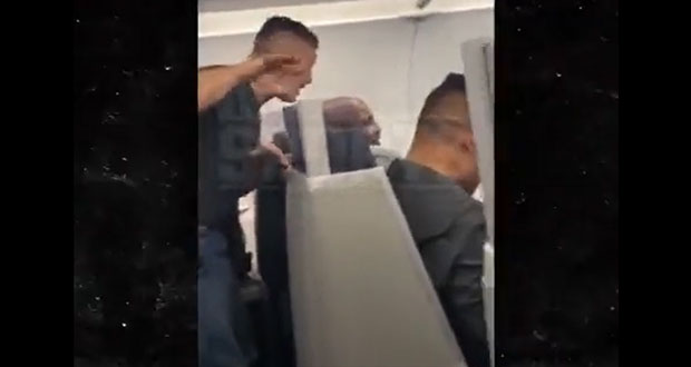 Mike Tyson es captado golpeando a una persona en un avión