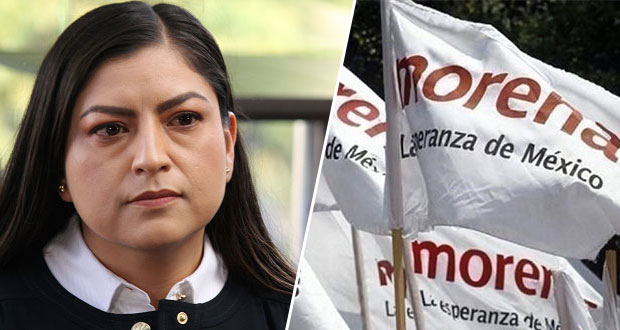 Morena exonera a Claudia Rivera por uso de recursos para buscar alcaldía