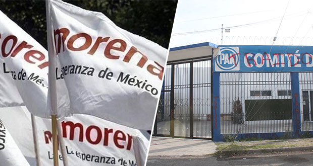 Morenistas denunciarán acusaciones de PAN Municipal de oficinas vandalizadas