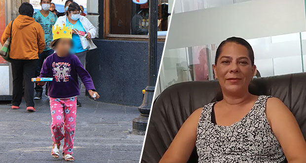 Niños venden en calles de Puebla para apoyar a familia; DIF municipal acerca servicios