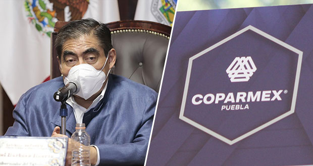 Postura de Coparmex Puebla ante reforma eléctrica, por protagonismo: Barbosa