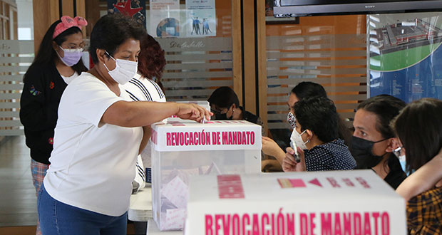 “Extraordinaria”, consulta de revocación de mandato: Barbosa
