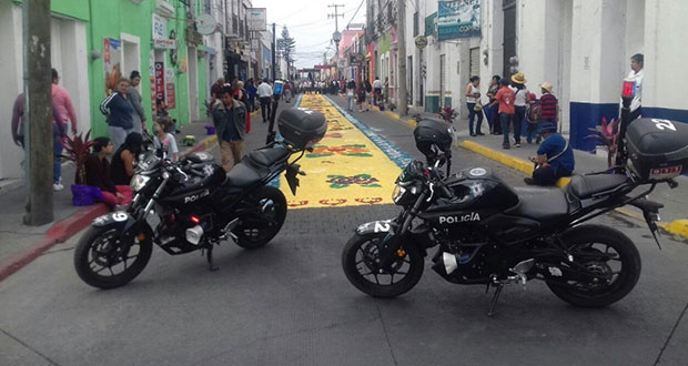 San Pedro Cholula activa operativo por Semana Santa; despliega 200 elementos
