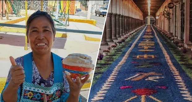 San Pedro Cholula espera 40 mil turistas por alfombras de Semana Santa