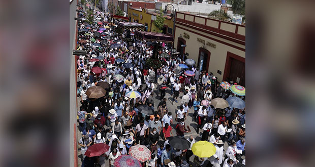 San Pedro Cholula reporta derrama de 10 mdp por Semana Santa