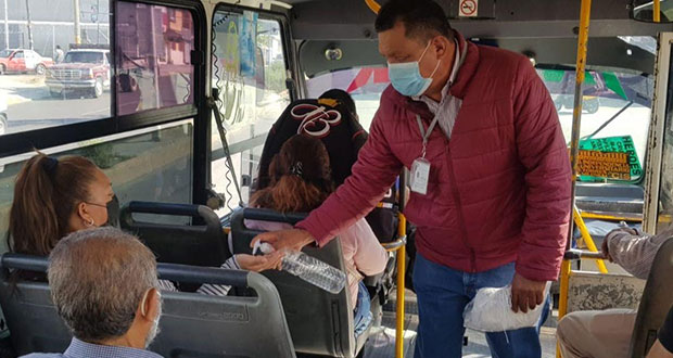 Supervisión sanitaria a 893 vehículos del transporte público