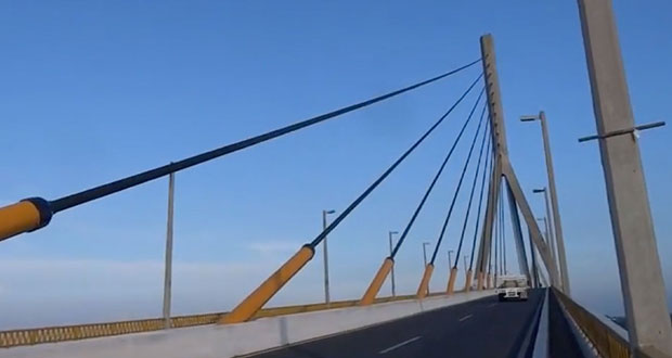 Tras peritaje, SICT declara seguro puente nacional en Tampico 