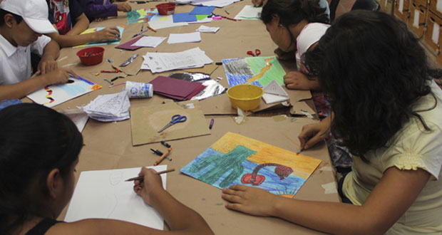 Gestores culturales piden más talleres artísticos para niños en Puebla