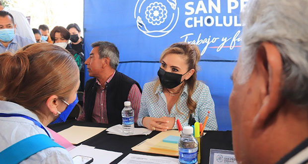 Atienden 160 peticiones en jornada ciudadana de San Pedro Cholula
