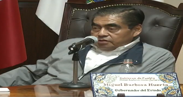 Miguel Barbosa atenderá a madres de desaparecidos tras plantón afuera de FGE