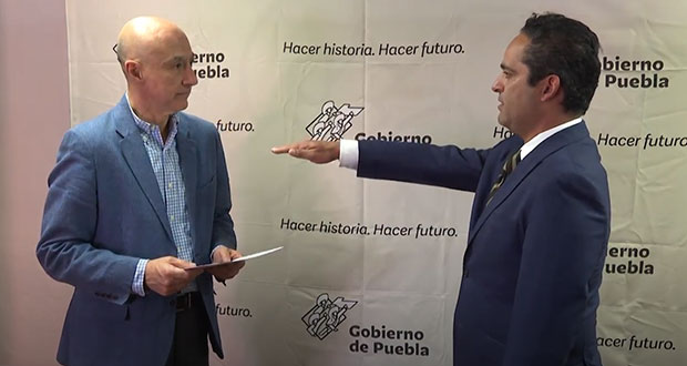 Barbosa designa a Juan Carlos Moreno Valle como nuevo titular de la SFP