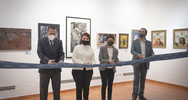 Cedillo inaugura exposición de estudiantes de Artes Plásticas