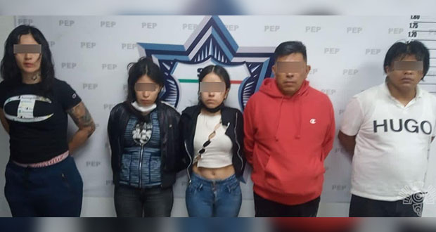 Detiene SSP a 5 personas por presunto robo en Los Fuertes