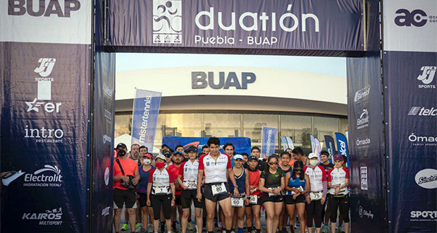 En Duatlón Puebla-BUAP 2022 participan 400 competidores
