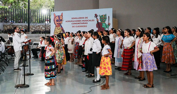 En Guerrero, semilleros creativos de Cultura ofrecen concierto