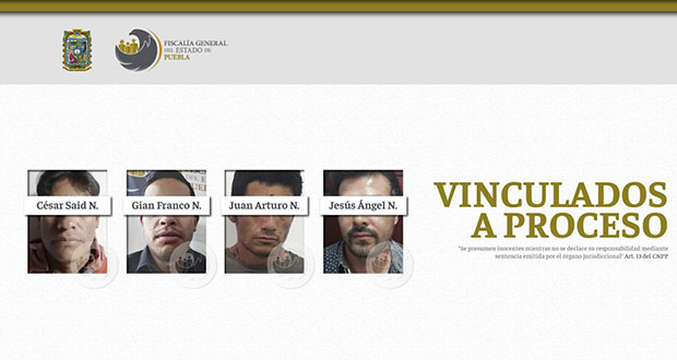 En Puebla, vinculan a proceso a 4 por violencia familiar