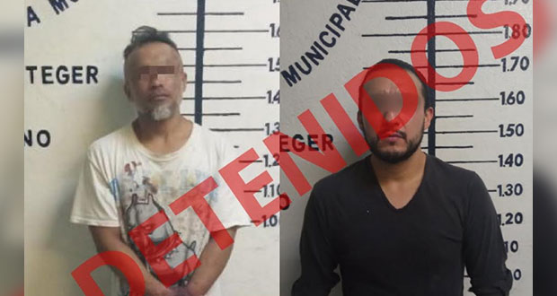 En San Pedro Cholula, detienen a 2 en posesión de mariguana