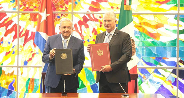 En gira, AMLO rechaza bloqueo de EU a Cuba; reitera sustituir OEA