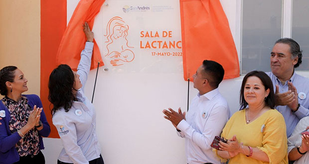 Inauguran salas de lactancia en ayuntamiento de San Andrés Cholula