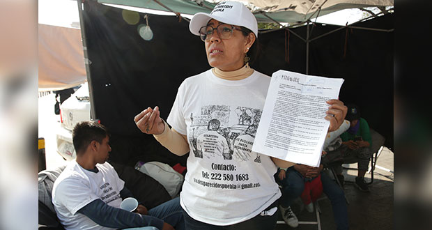 Madres de desaparecidos y fiscal de Puebla se reúnen; acuerdan trabajo conjunto