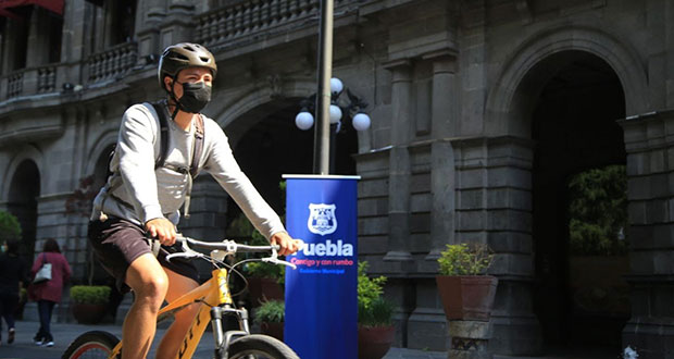 Puebla capital, líder nacional de campaña 30 Días en Bici