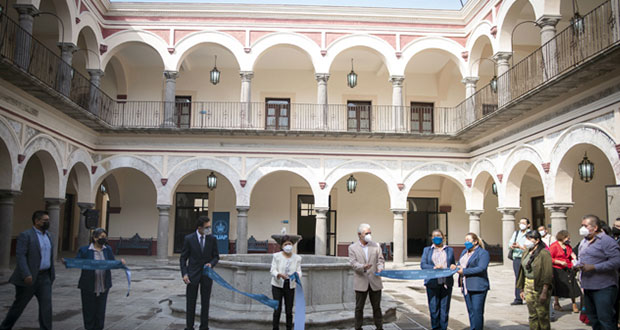 Remodelan más de 3 mil metros de edificio San Jerónimo de BUAP
