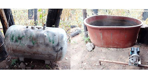Sedena y GN aseguran laboratorio clandestino en Guerrero