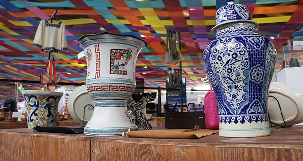 Talavera, barro y textiles, presentes en Feria de Puebla