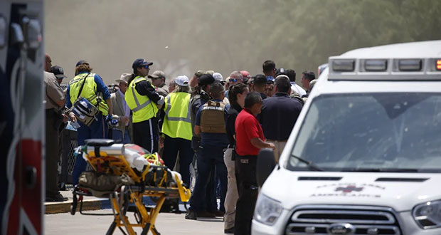 Tiroteo en escuela de Texas deja 14 menores y dos adultos muertos