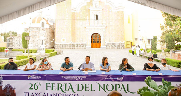 Tlatehui presenta Feria del Nopal en Tlaxcalancingo
