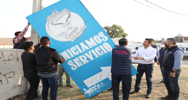 Avanza limpieza en entradas de la Angelópolis: Ayuntamiento