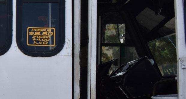 Concesionarios de transporte público en Puebla piden tarifa única