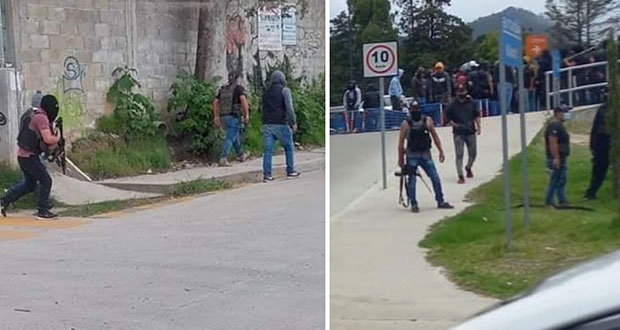 Acusan a grupo por balacera en San Cristóbal de las Casas; GN patrulla