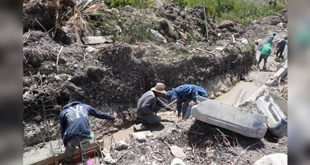 Ayuntamiento de Tepexi inicia obra de agua potable en Huajoyuca