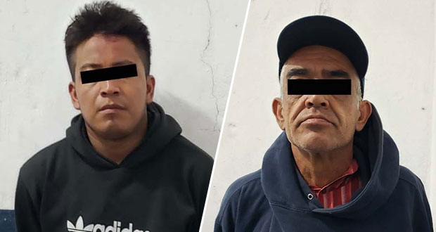 Detienen a 2 hombres dedicados al robo de alcantarillas