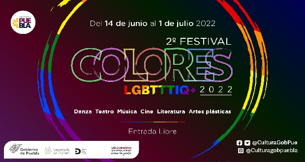 Teatro, libros y cine te esperan en Festival Colores LGBT 2022 en Puebla