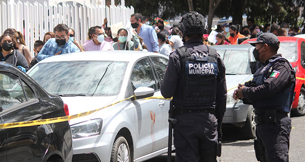 Identificado, sujeto atacado en centro de vacunación; se investiga: SSP