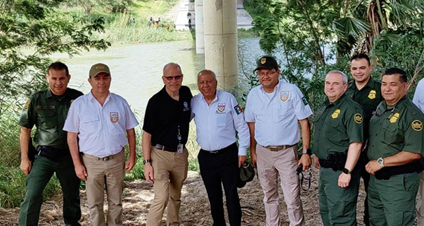 Méxicoy EU supervisan acciones contra tráfico de personas en frontera 