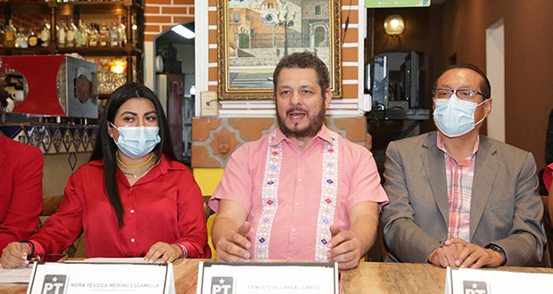 PT propondrá candidato a coalición para buscar gubernatura de Puebla en 2024