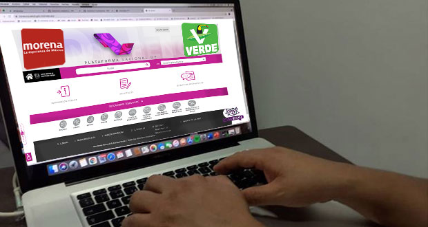 PVEM y Morena en Puebla culpan a PNT por no publicar salarios