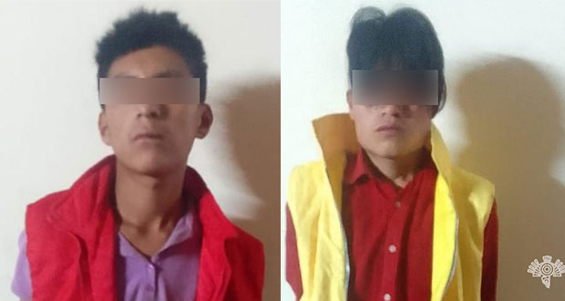 Policía Estatal detiene a 2 homicidas de una menor en Chichiquila