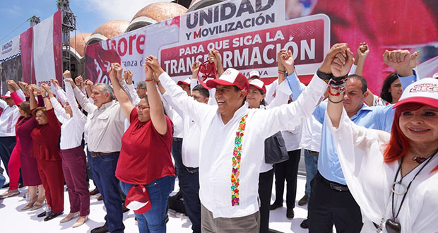 Proclaman 3 presidenciables de Morena unidad y piso parejo rumbo a elecciones